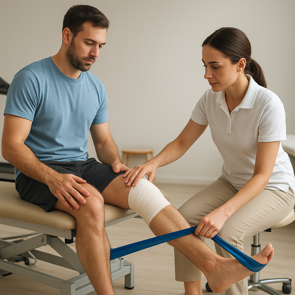 Jak wygląda rehabilitacja po artroskopii kolana lub barku