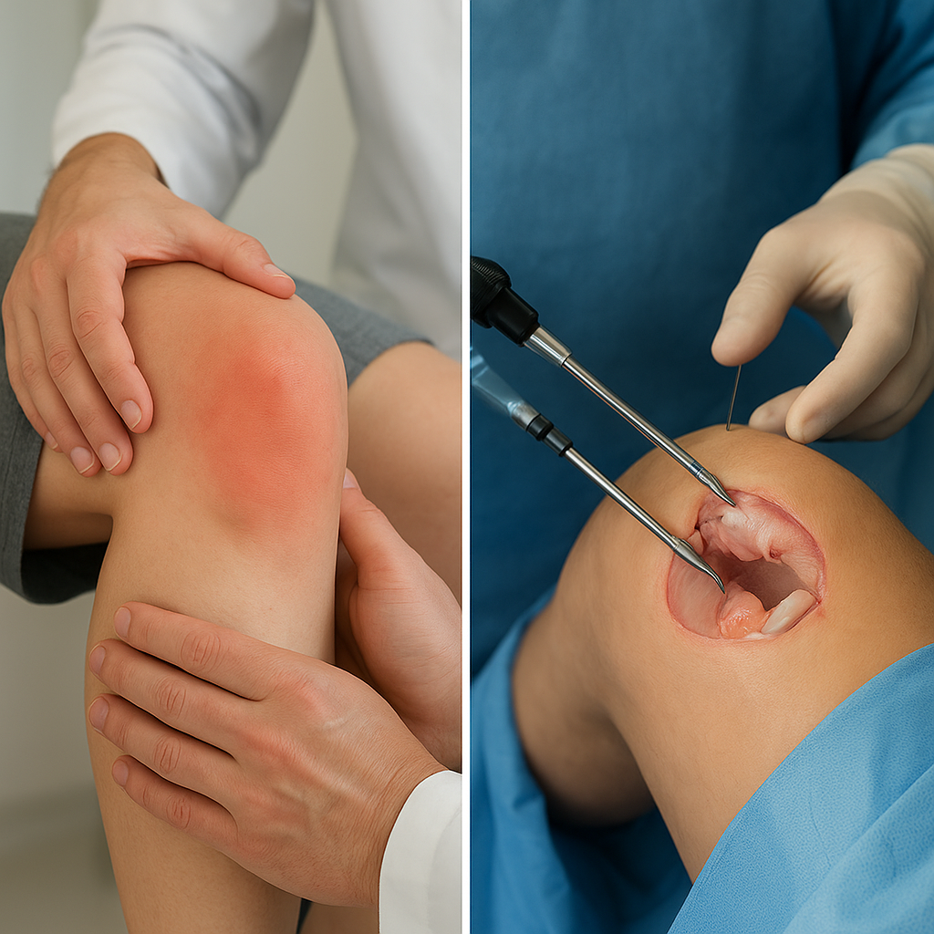 Jakie są objawy uszkodzenia łąkotki i jak wygląda leczenie