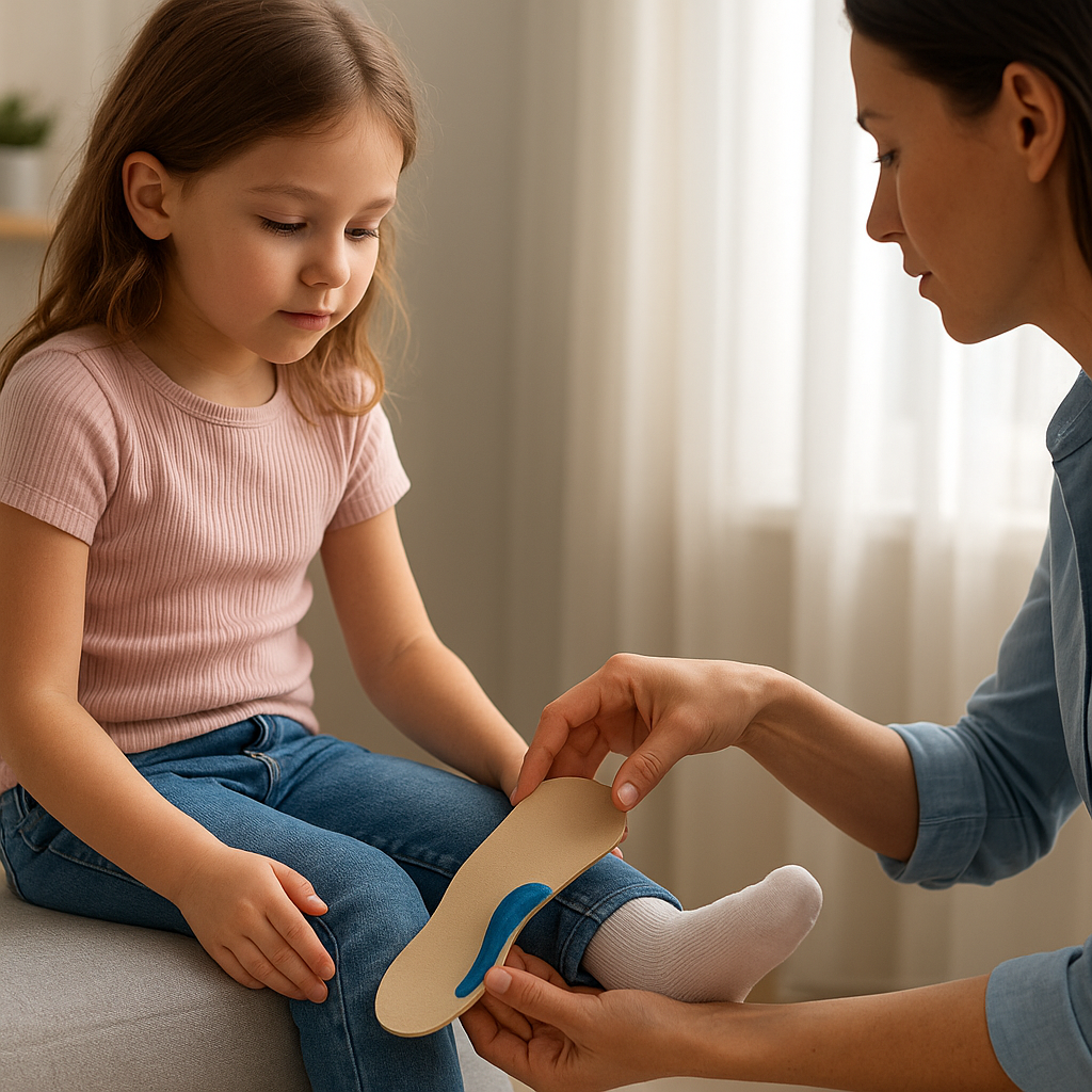 Jak dobrać wkładki ortopedyczne dla dziecka