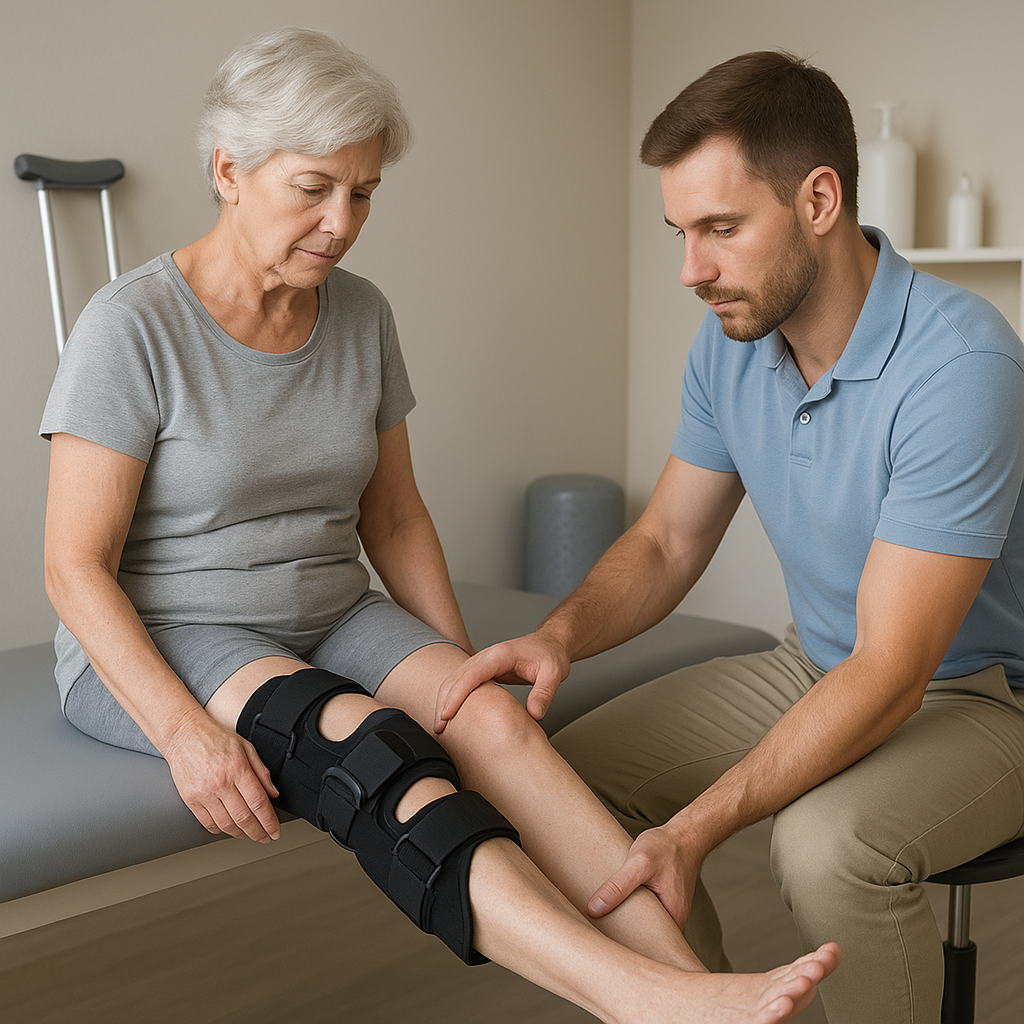 Jakie są zasady rehabilitacji po złamaniu kości udowej