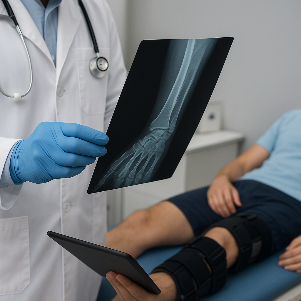 Jakie nowoczesne metody stosuje się w leczeniu złamań