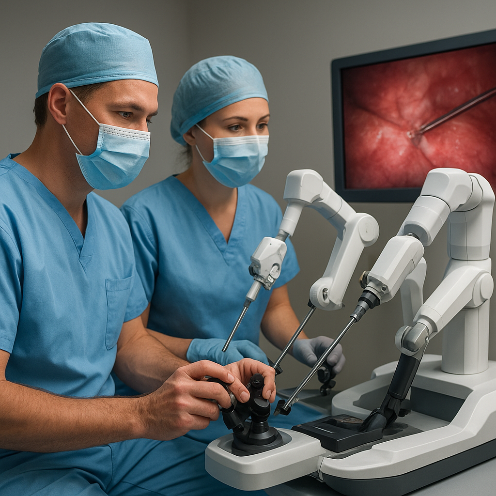 Jak ortopedzi uczą się pracy na robotach chirurgicznych