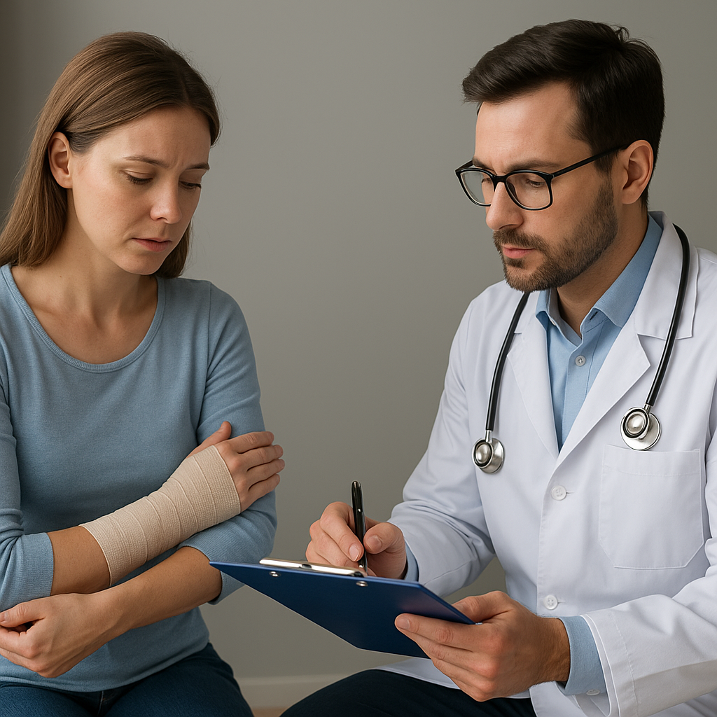 Jak przygotować się do wizyty kontrolnej po urazie