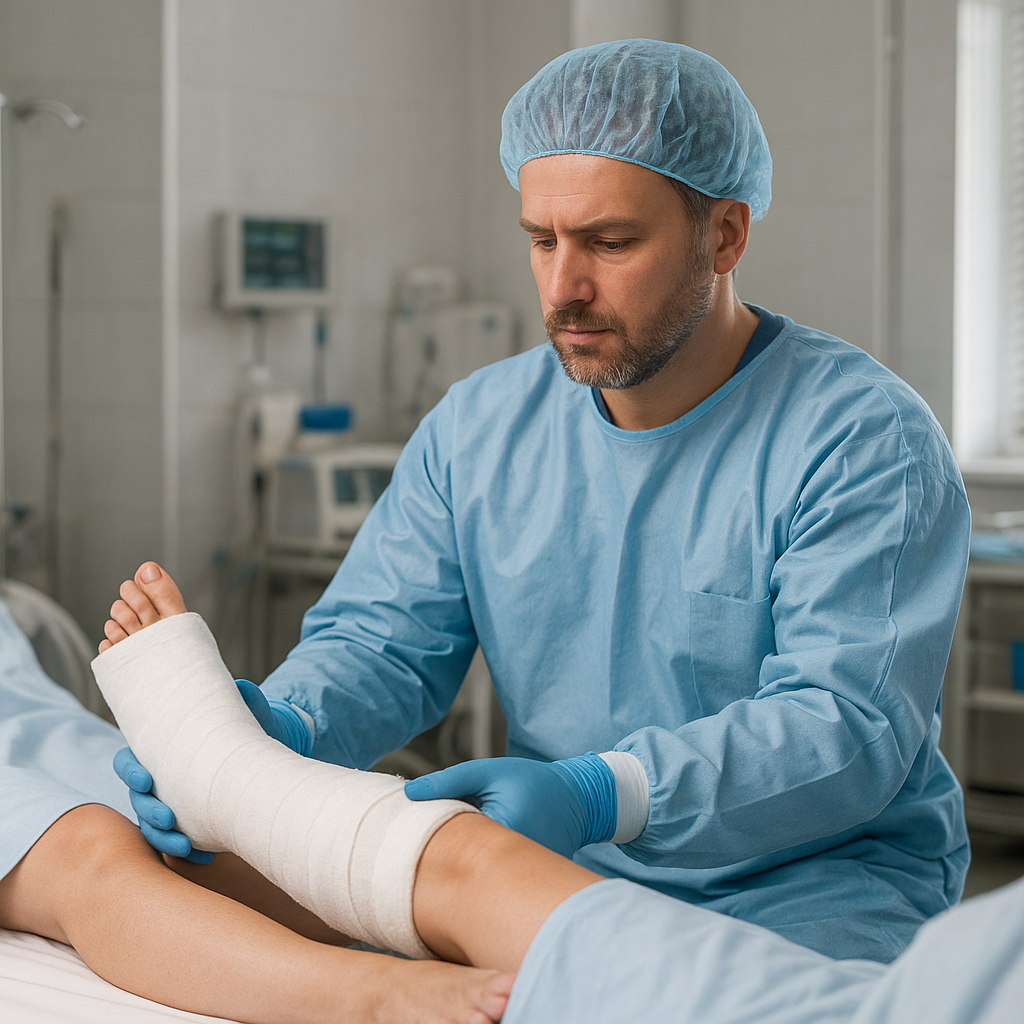 Jak wygląda praca ortopedy na oddziale urazowym