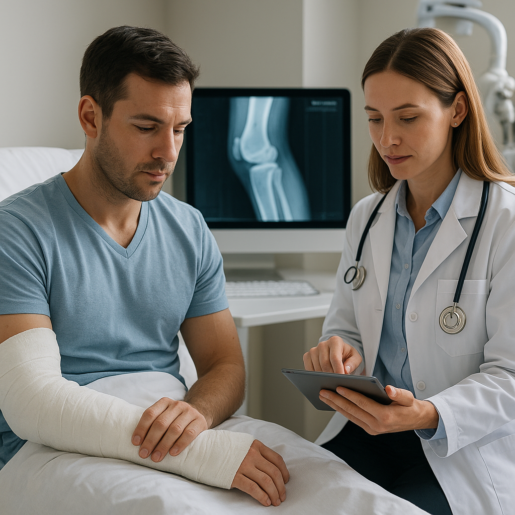 Jak nowe technologie skracają czas leczenia po złamaniach