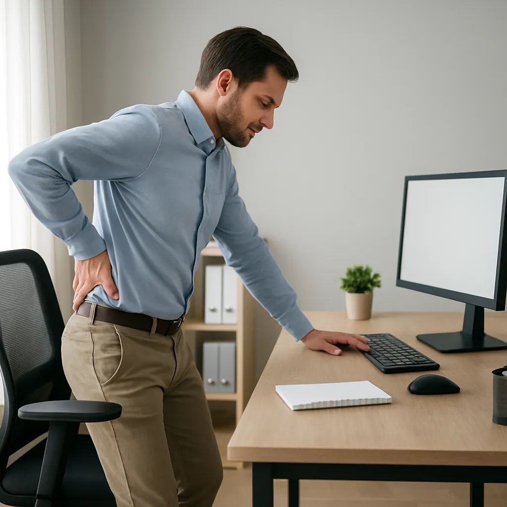 Jak często wstawać od biurka, żeby uniknąć bólu pleców